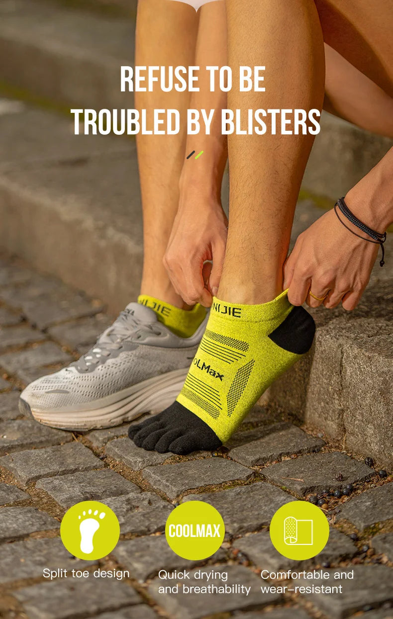 Five Toe Socks-Unisex Low Cut-E4839