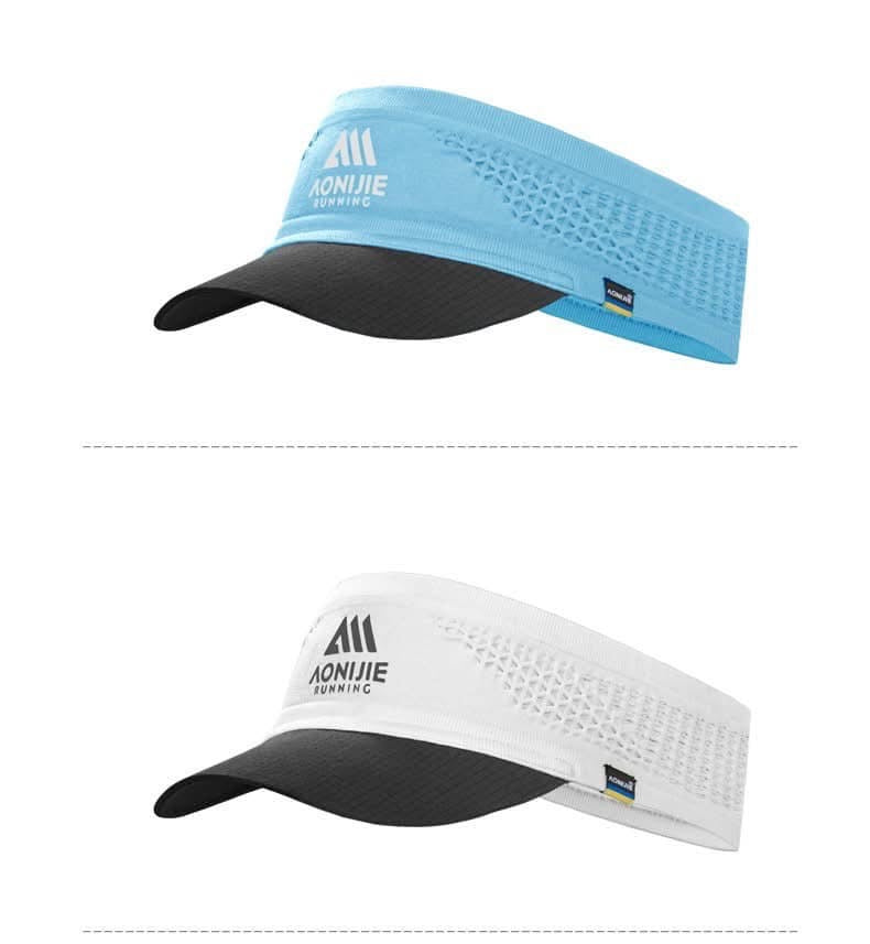 AONIJIE Running Hat Men Women Outdoor Sports Empty Top Sunshade Hat Sunscreen Protection Hats Marathon Quick Drying Caps