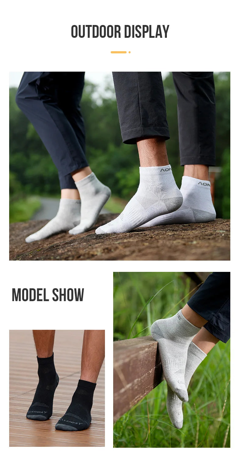 AONIJIE E4835 Unisex Mid-tube Sports Socks