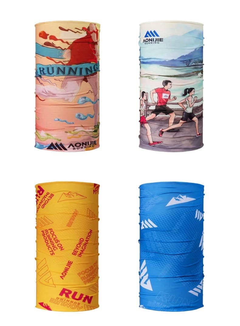 AONIJIE Sports Headband Running Neck Protector Sunscreen Mask Scarf Outdoor Men Women Bicycle Bandana Gaiter Headwear