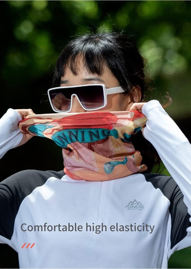 AONIJIE Sports Headband Running Neck Protector Sunscreen Mask Scarf Outdoor Men Women Bicycle Bandana Gaiter Headwear