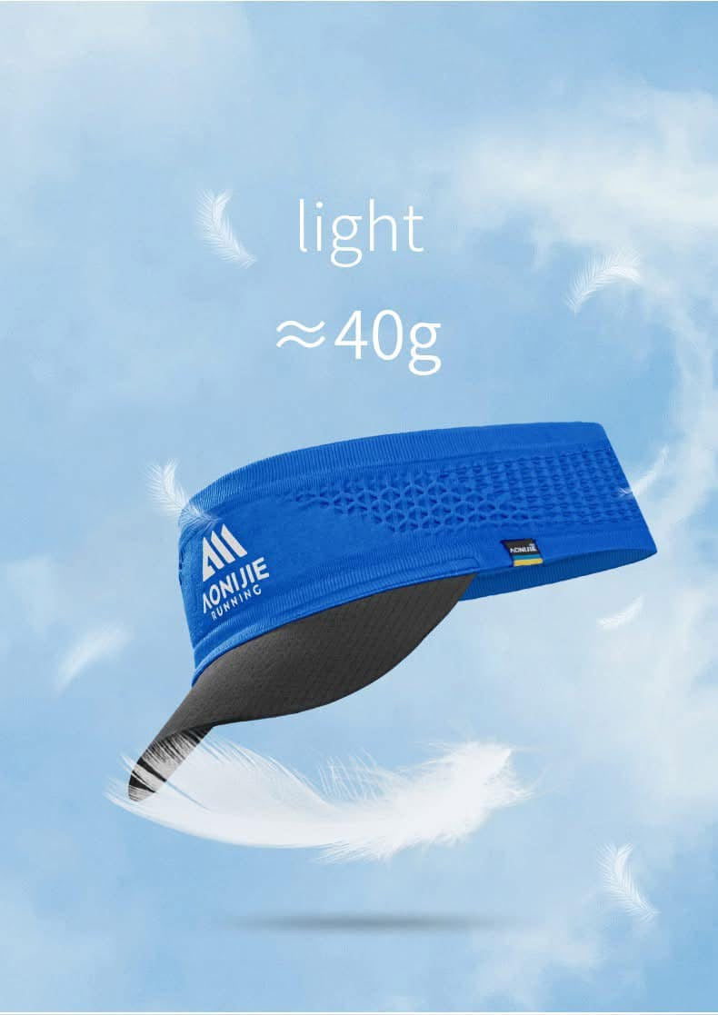 AONIJIE Running Hat Men Women Outdoor Sports Empty Top Sunshade Hat Sunscreen Protection Hats Marathon Quick Drying Caps