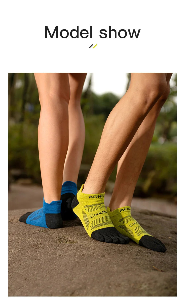 Five Toe Socks-Unisex Low Cut-E4839