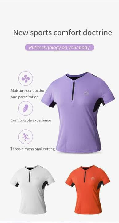 Women Sports T-shirt Spring Summer Outdoor Female Short Sleeve for Running Fitness Cycling Yoga Daily Exercise