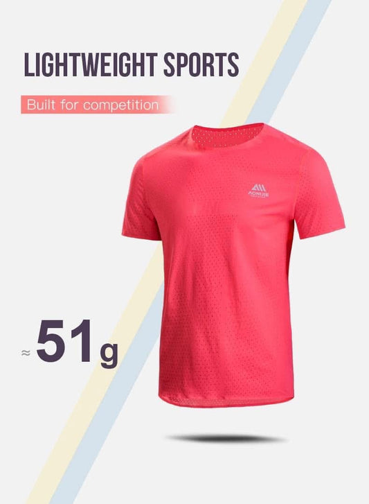 Male Outdoor Running T-shirt Quick Drying Summer