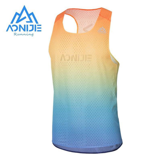Men Ultra-light Running Vest Summer Breathable Sleeveless Shirt Athletic Tank Top Outdoor Fitness Gym Male Vests