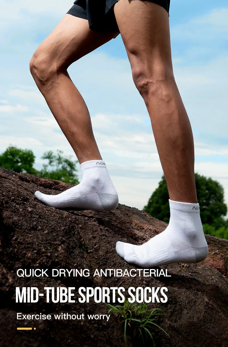 AONIJIE E4835 Unisex Mid-tube Sports Socks