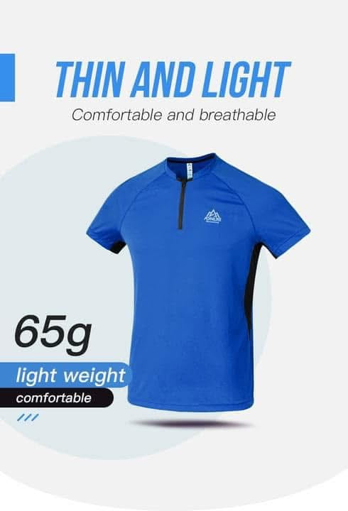Men Sports T-shirt Quick-drying Outdoor Running Fitness Cycling Yoga Exercise Male Short Sleeve