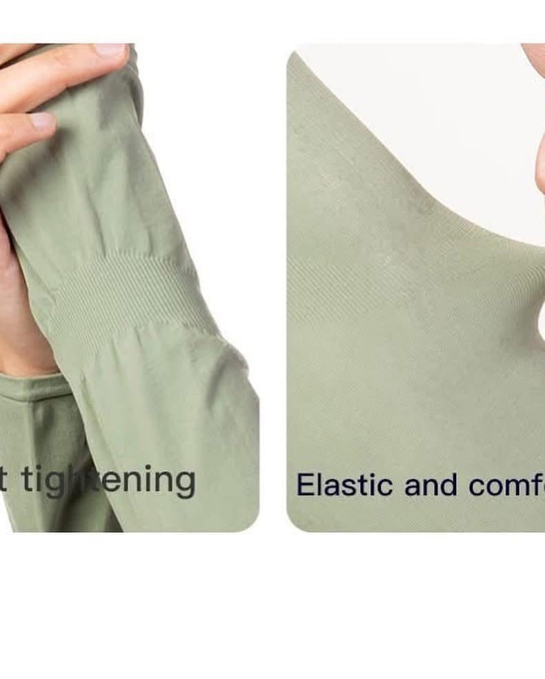 AONIJIE Outdoor Running Sunscreen Ice Sleeves for Sports Driving Gloves Cycling Arm Sun Block UV Sun Protection Sleeves