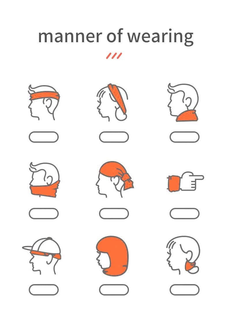 AONIJIE Sports Headband Running Neck Protector Sunscreen Mask Scarf Outdoor Men Women Bicycle Bandana Gaiter Headwear