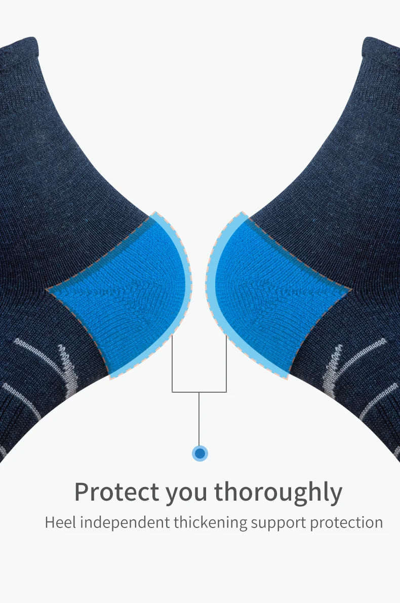 One Pair AONIJIE E4828 E4829 Thickened Wool Socks camping socks