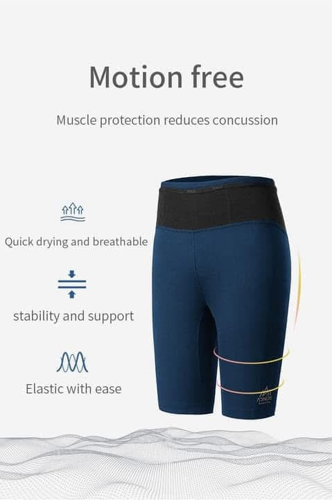 Women Outdoor Running Compression Shorts Sports Training Female Marathon Cross-country Fitness Leggings Tights Shorts